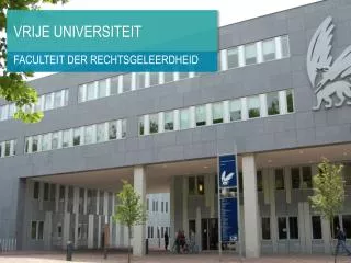 vrije universiteit