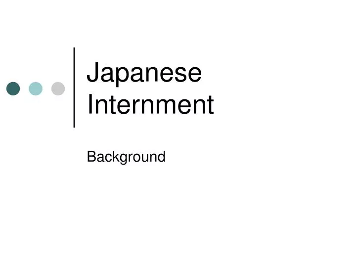 japanese internment
