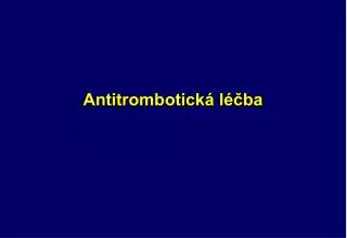 antitrombotick l ba
