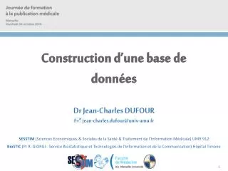 construction d une base de donn es