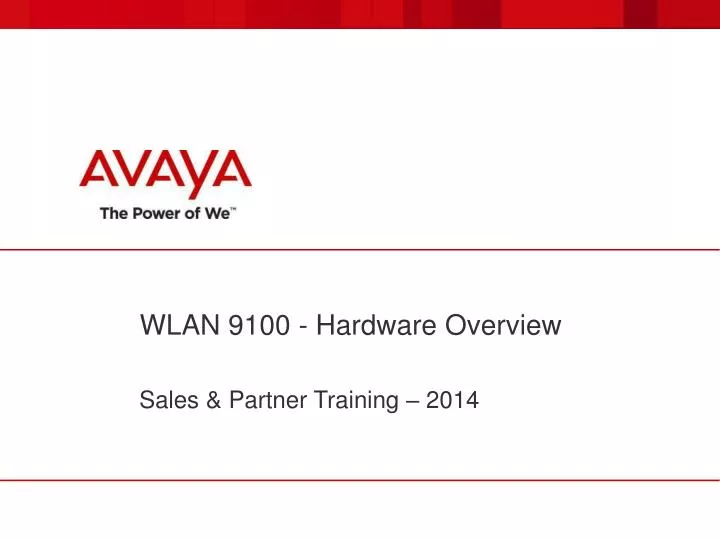 wlan 9100 hardware overview