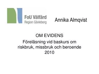 annika almqvist