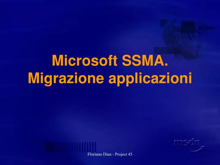 microsoft ssma migrazione applicazioni