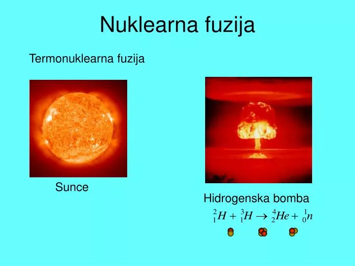 nuklearna fuzija