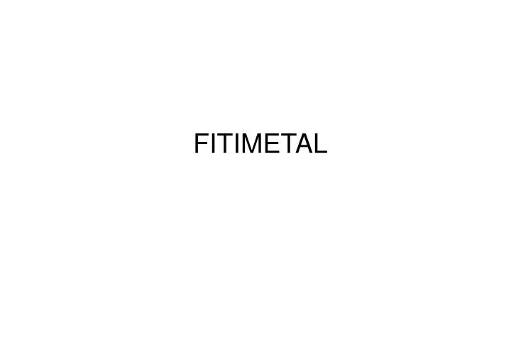 fitimetal