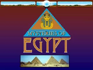 Ancient Egypt civilization lasted over 3000 years.