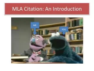 MLA Citation: An Introduction