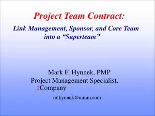 Project Team Contract: