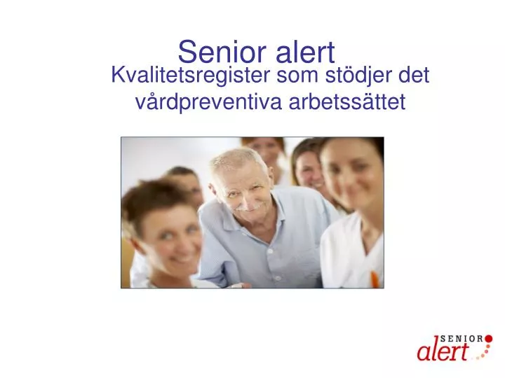 senior alert