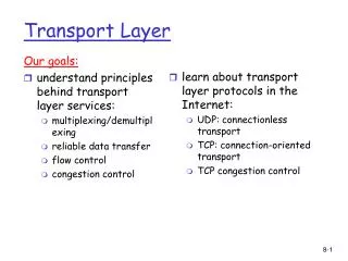 transport layer