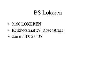 bs lokeren