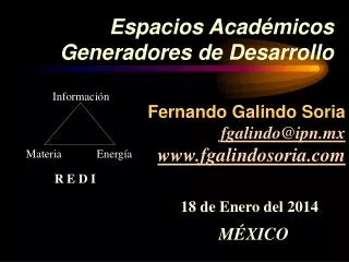 espacios acad micos generadores de desarrollo