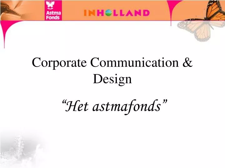 corporate communication design