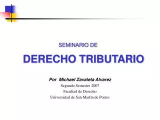 seminario de