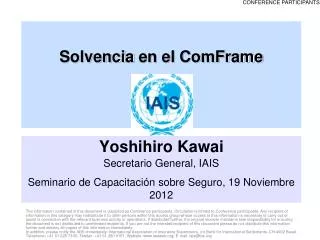 solvencia en el comframe