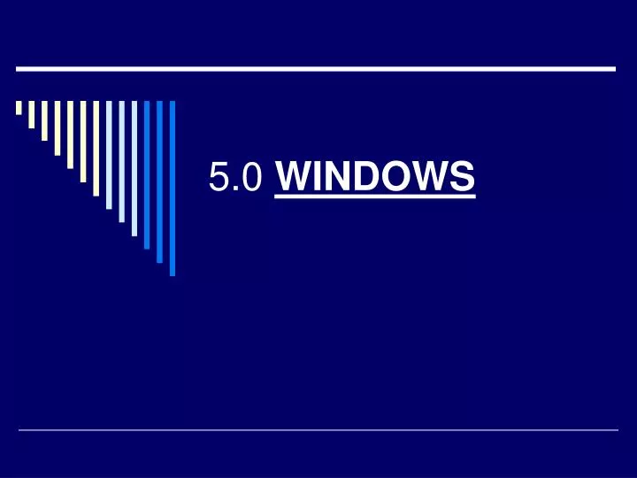 5 0 windows