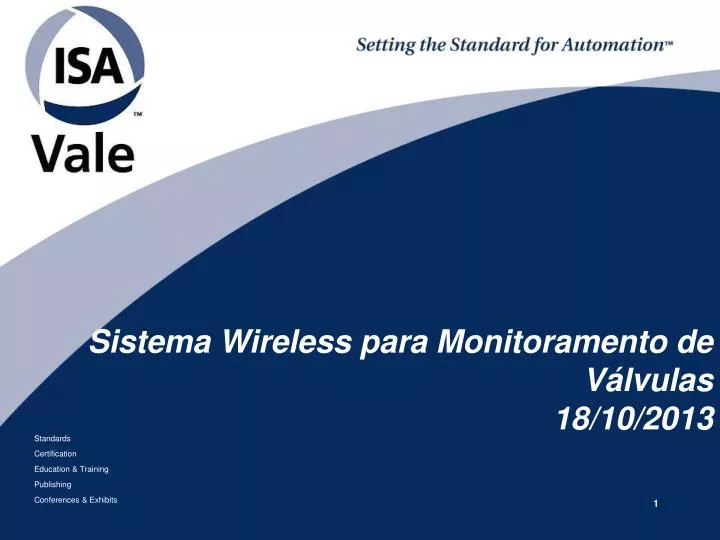 sistema wireless para monitoramento de v lvulas 18 10 2013