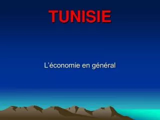 tunisie