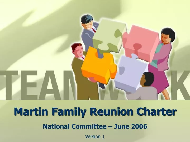 martin family reunion charter