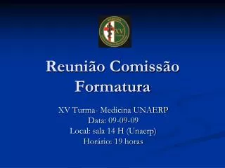 reuni o comiss o formatura