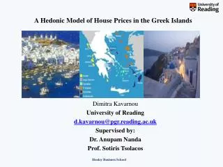 A Hedonic Model of House Prices in the Greek Islands