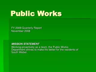 Public Works