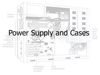 Power Supply and Cases