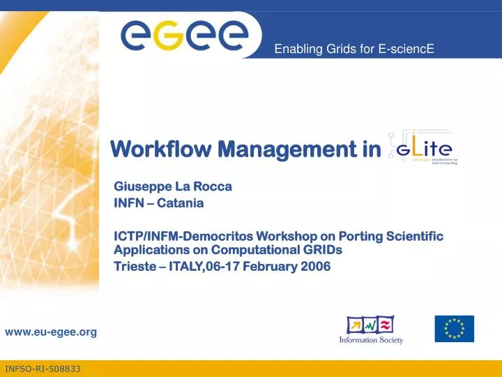 workflow management in
