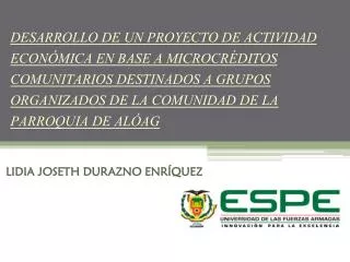 lidia joseth durazno enr quez