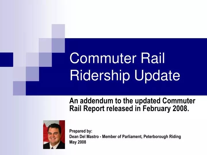 commuter rail ridership update