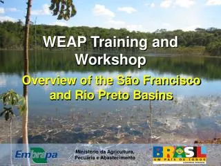 WEAP Training and Workshop