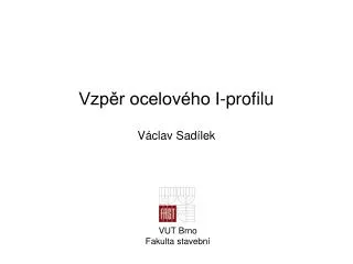 vzp r ocelov ho i profilu