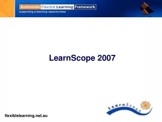 LearnScope 2007