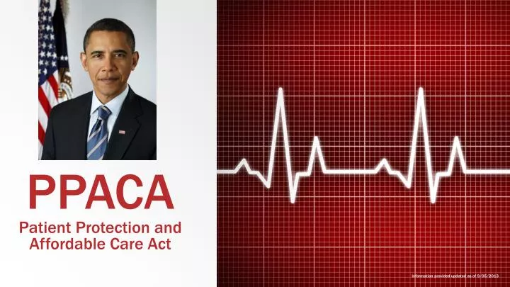 ppaca patient protection and affordable care act