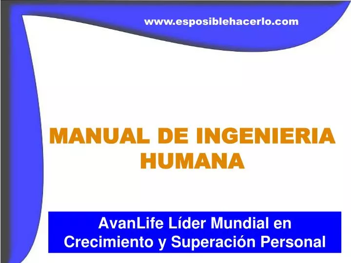 manual de ingenieria humana