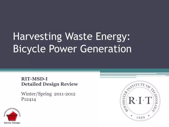harvesting waste energy bicycle power generation
