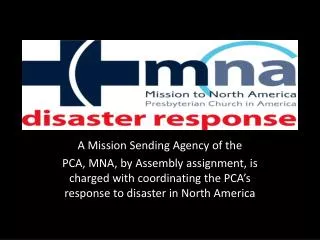 A Mission Sending Agency of the