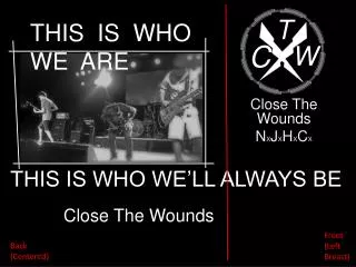 Close The Wounds N X J X H X C X