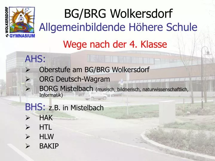 bg brg wolkersdorf allgemeinbildende h here schule