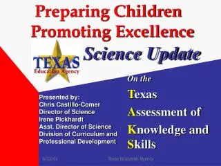 Preparing Children Promoting Excellence