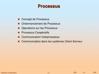 processus
