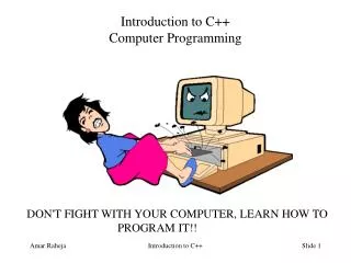 Introduction to C++ Computer Programming