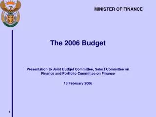 The 2006 Budget