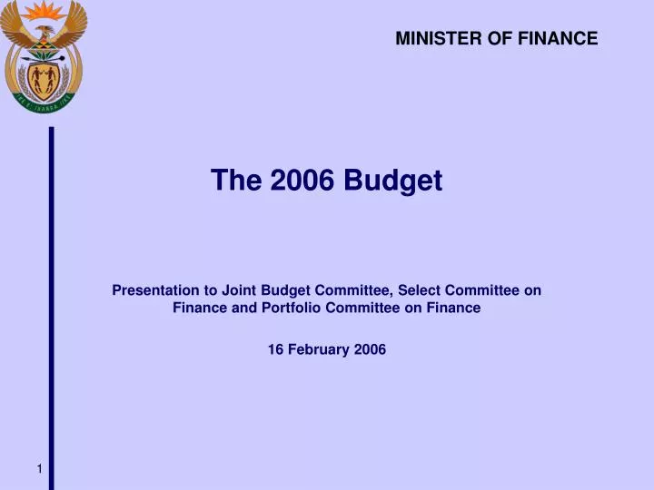 the 2006 budget