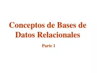 conceptos de bases de datos relacionales parte 1