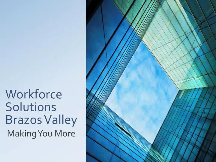 workforce solutions brazos valley