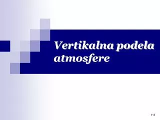 vertikalna podela atmosfere
