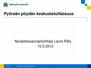 py re n p yd n keskustelutilaisuus