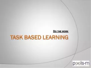 Task Based Learning