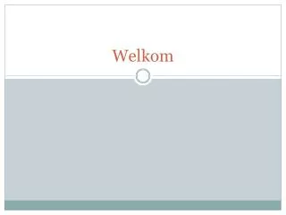 welkom